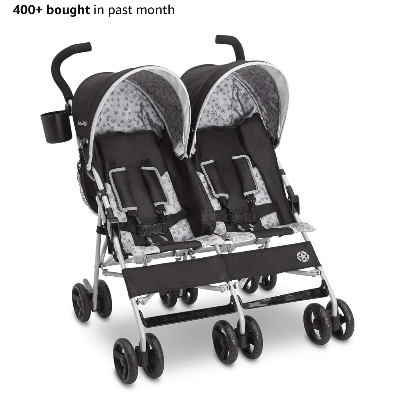 New In Box- Jeep Scout Double Stroller