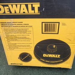 DEWALT  18" PRESSURE WASHER 3700PSI SURFASCE CLEANER 
