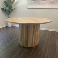 Wood Dining Table (500$ Or Best Offer)