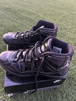 Jordan 11 Patent Leather Football Cleats Men’s Size 10