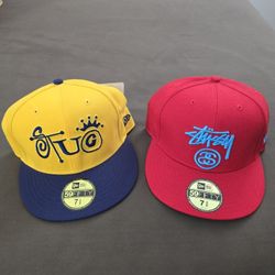 Stüssy x New Era 59FIFTY Fitteds - Size 7 3/8