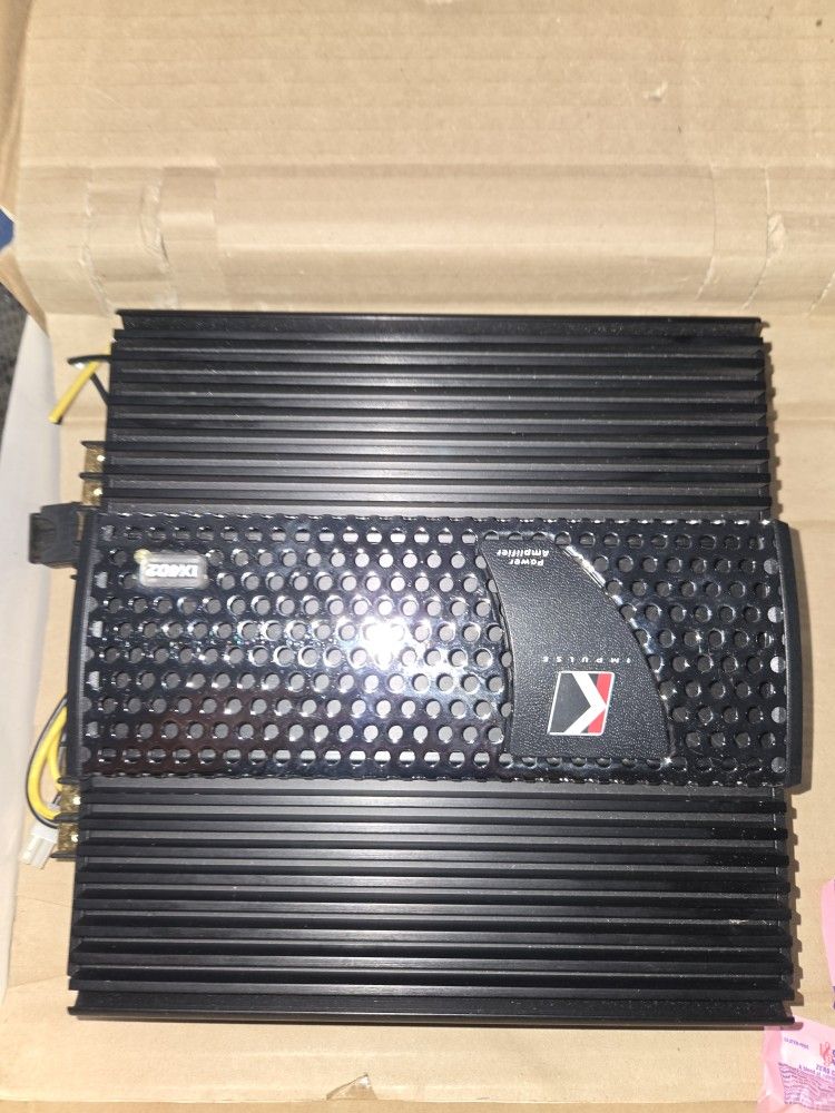 Kickers 2 channel Amp Brand New. Model Ix402
