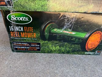 16 in elite push mower New