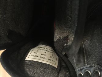 Levi’s Strauss boots men’s size 8 black denim ankle