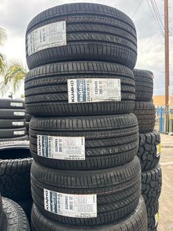 235/40r18 KUMHO MAJESTY 9 installed and balanced