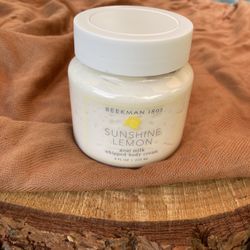 Beekman 1802 Sunshine Lemon - Goat Milk Whipped Body Cream 8 Oz