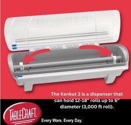 Kenkut 3 Dispenser and Cutter Film and Foil