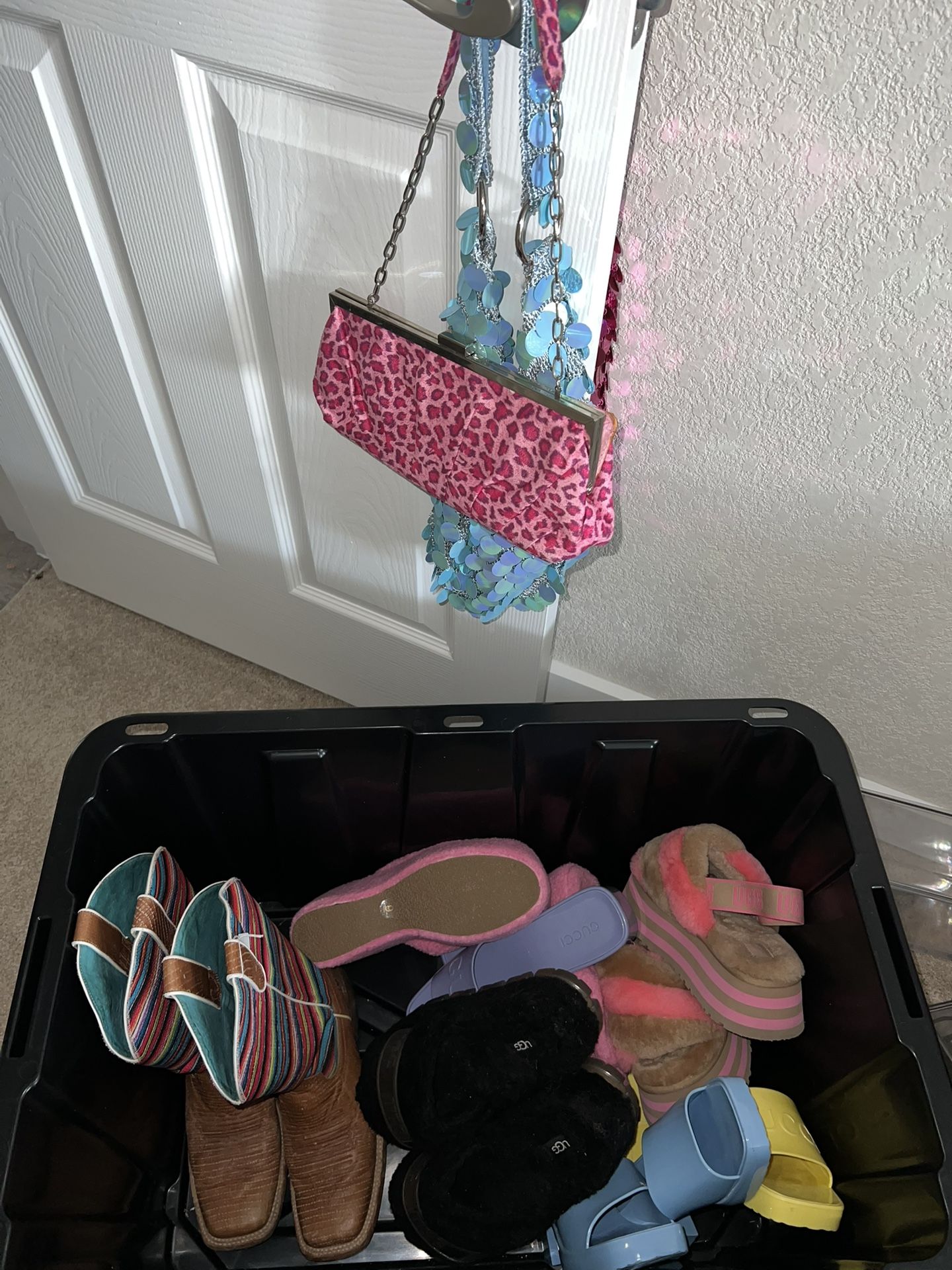 Bin Of Shoes