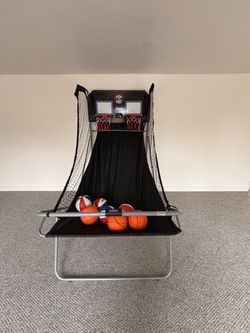 Indoor basketball game/ hoop