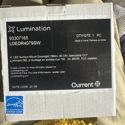 LED Lumination Current 4” Surface Mount Downlight