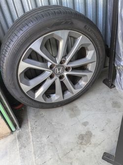 Honda Accord spare tire
