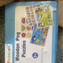 Infant Toddler Wooden Puzzles