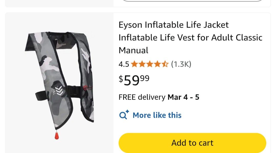 Fishing Life Vest
