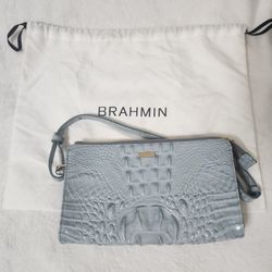 
Brahmin Sienna Sky Melbourne Leather Crossbody Bag/purse P34 151 00060
