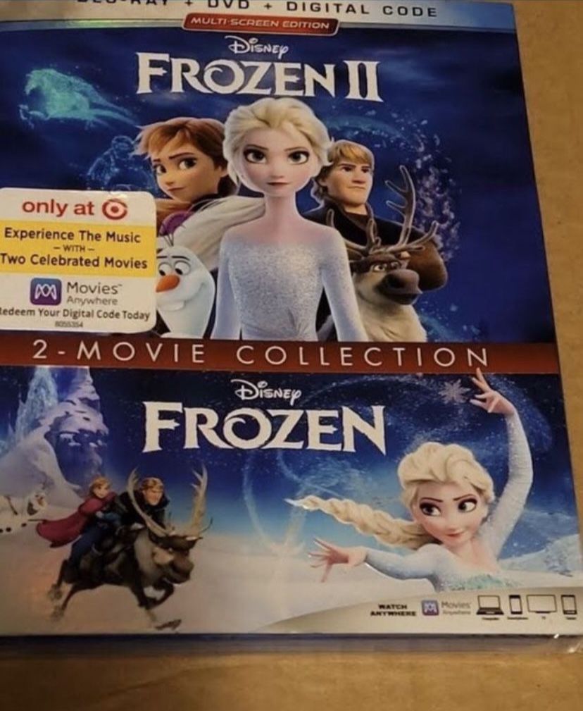 bluray disney frozen 2 movies blu ray brand new