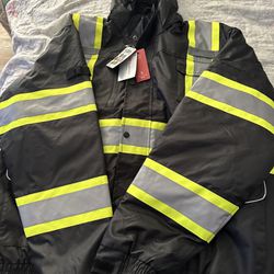 Sorana Aura safety rain jacket 2xl 
