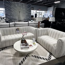 Elegant Modern Sofa Set! $1999 ☎️🤍✨