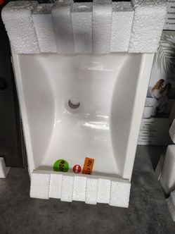 Bathroom vanity sink top 13 x 18 new white