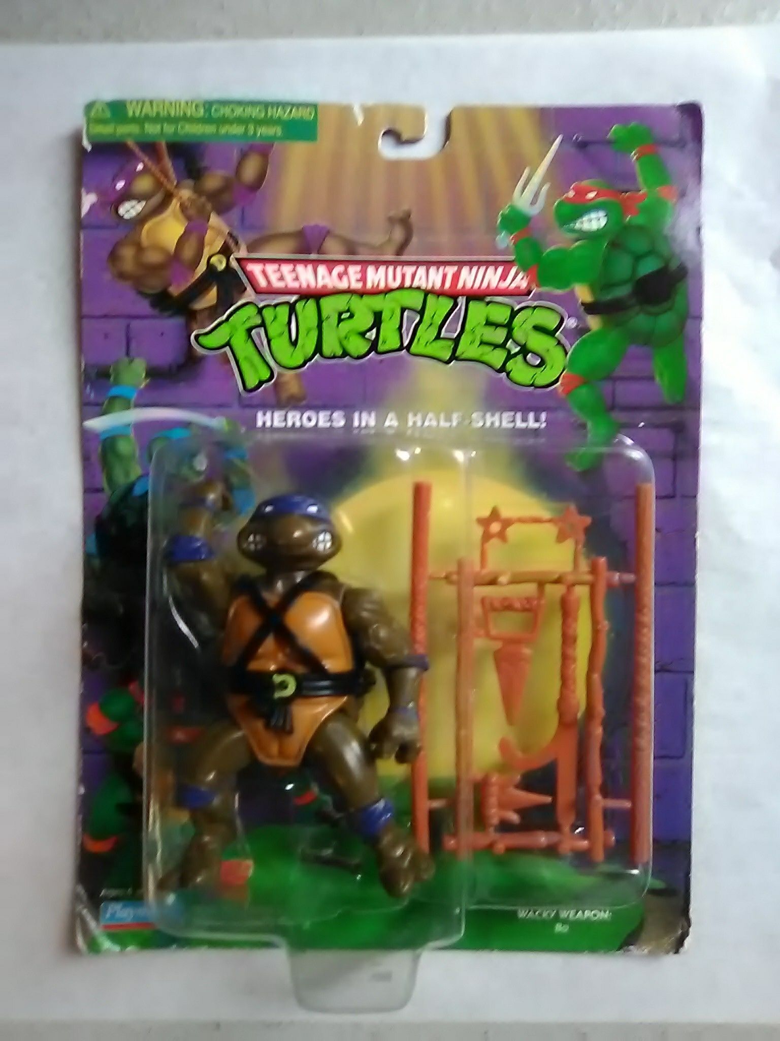 Vintage TMNT Donatello action figure