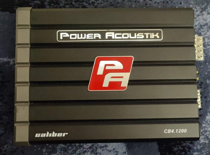 Power Acoustik 4 Channel Car Amplifier
