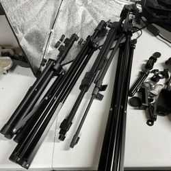 Tripods, Lights Etc