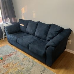 Navy Blue Sofa 