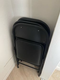 4 folding chairs mint