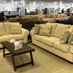 Haisley Sofa and Loveseat Set