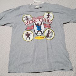  Curious George vintage shirt GYM