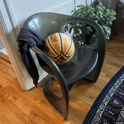 Casalino Black/Green Acrylic Chair