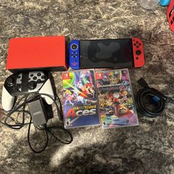 Nintendo Switch Oled (Mario Edition) Bundle