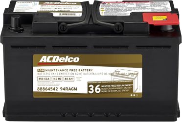 ACDelco Gold 94RAGM AGM Battery — Brand New, Never Used (Group 94R / H7)