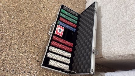 Poker chip set