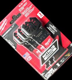 Milwaukee Nitrus Carbide Extreme Metal Oscillating Blades 3-Pack