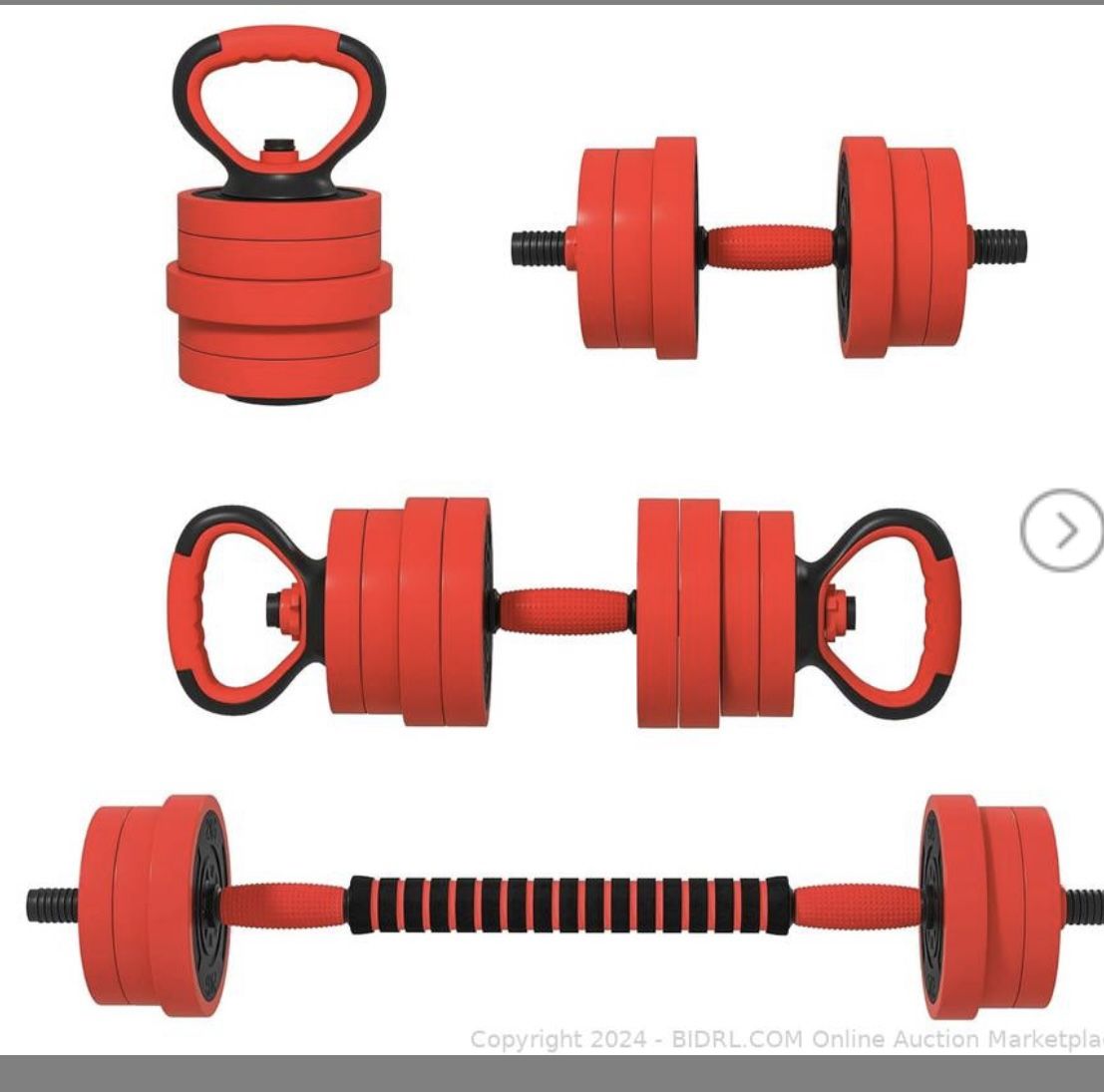 Dumbbell Set 4in 1