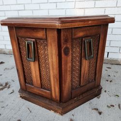 Mid Century Modern Hexagonal End Tables (Sold As Set Only)