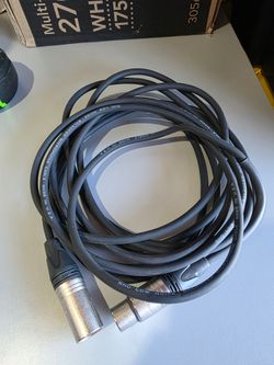 15 FEET RCH LOW-NOISE MICROPHONE CABLE #H0909