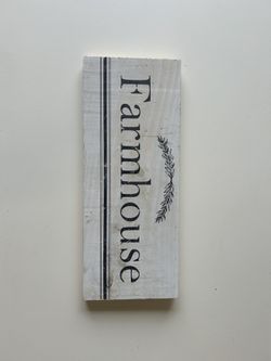 Farmhouse Decorative Sign 