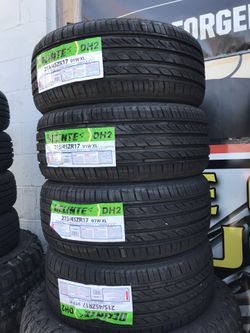 215/45R17 DELINTE $289 ALL 4 INSTALLED