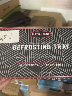 New Defrosting Tray