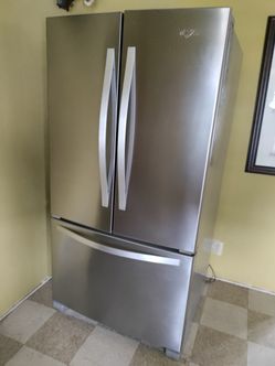 French Whirlpool Refrigerador $500  Dólares 