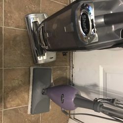 Shark Vacuum $75, Mop Shark Steamer $25 Both $80 Wo