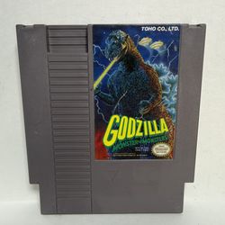 Nes Nintendo Godzilla Monster Of Monsters!