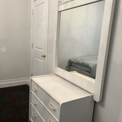 Dresser And Mirror