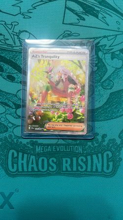 Pokemon Card AZ’s Tranquility Chaos Rising