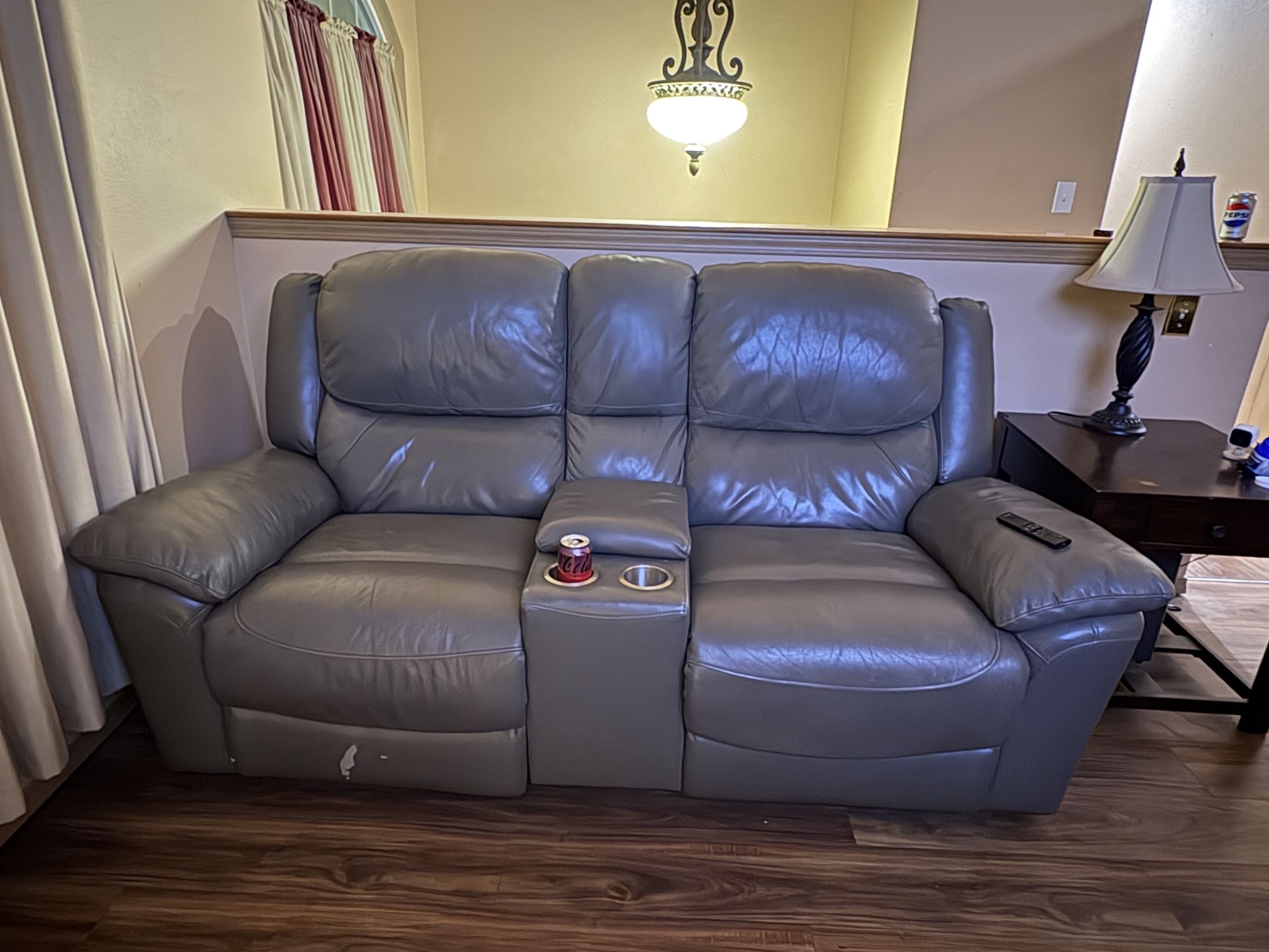 Ashley Furniture Loveseat With Power Recliners