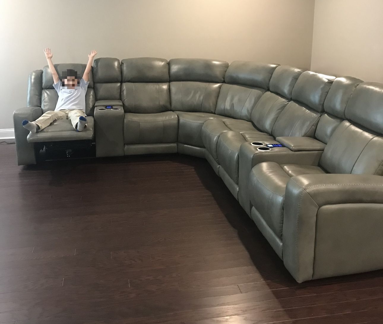 Leather Sectional Sofa