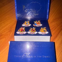 Disney Pins Disneyland 45 Years Of Magic 