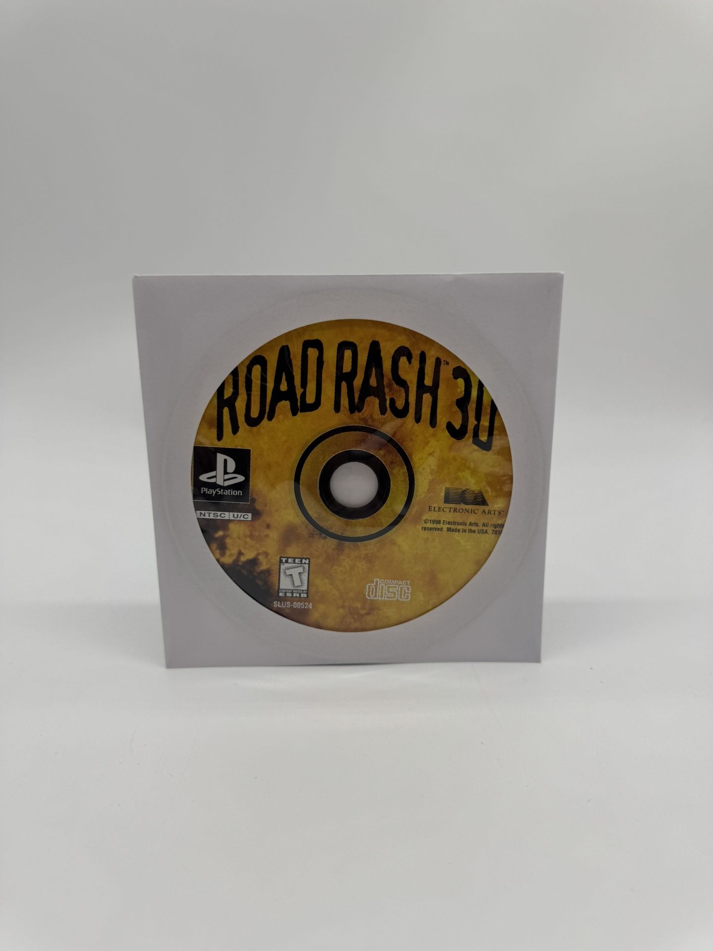 Road Rash 3D (Sony PlayStation 1, 1998 PS1) Disc Only
