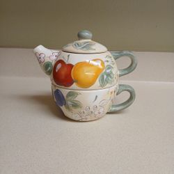 3 Piece TEA  Pot For One 